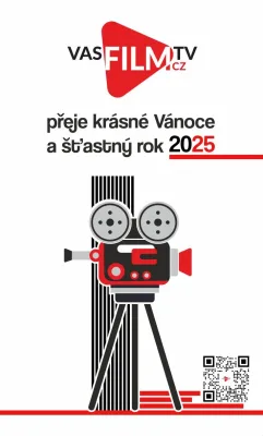 VasFilmTV.cz přeje krásné Vánoce a šťastný rok 2025